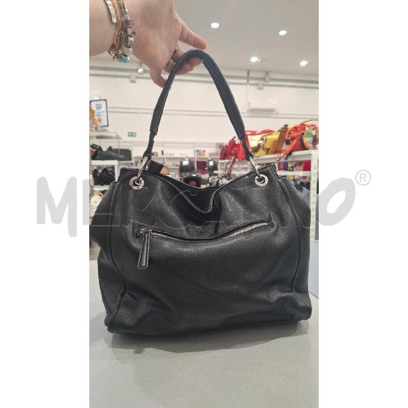 BORSA DONNA TOSCA BLU NERA PELLE | Mercatino dell'Usato Salerno fratte 2