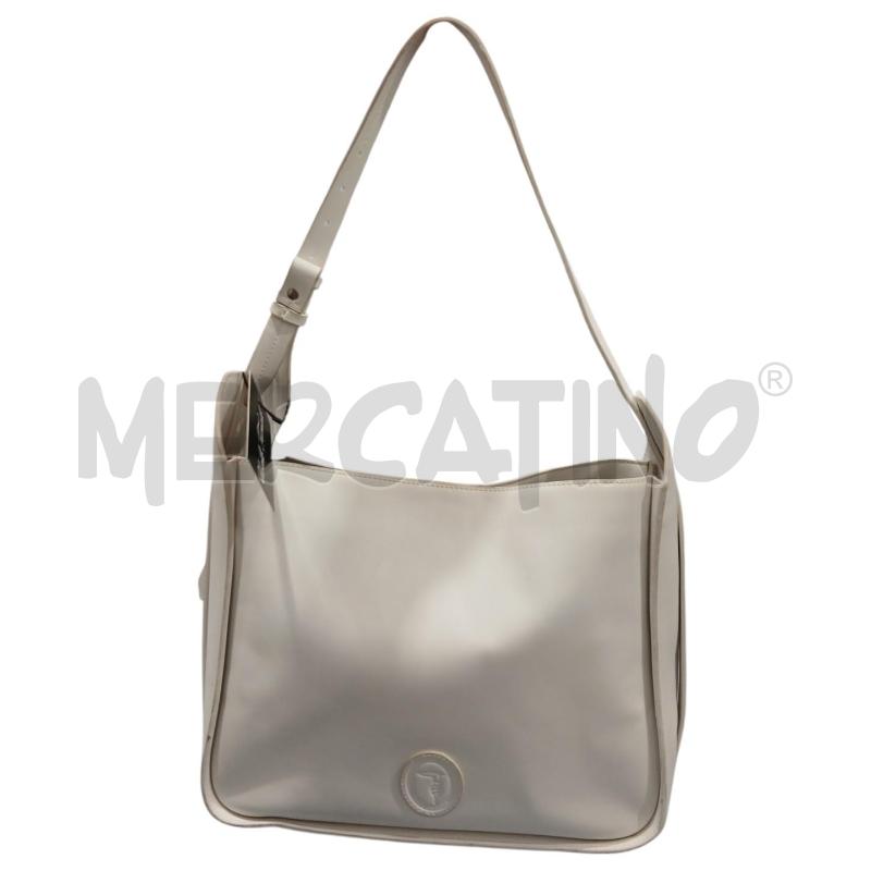 BORSA DONNA TRUSSARDI BIANCA | Mercatino dell'Usato Salerno fratte 1