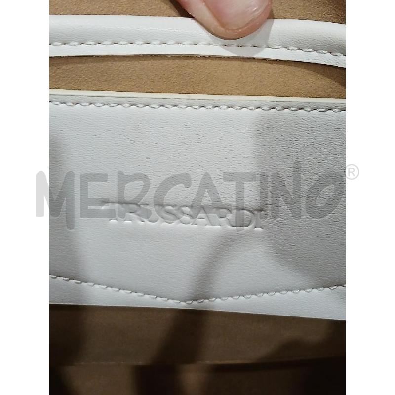 BORSA DONNA TRUSSARDI BIANCA | Mercatino dell'Usato Salerno fratte 5