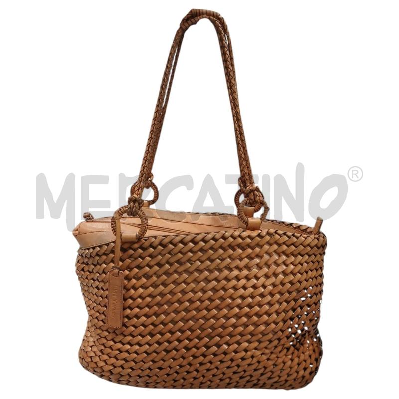 BORSA DONNA VINTAGE ELDA VERNEY MOD. INTRECCIATO | Mercatino dell'Usato Salerno fratte 1