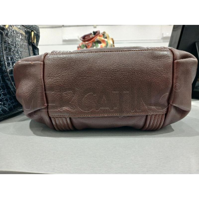 BORSA DONNA VINTAGE LUANA PELLE MARRONE | Mercatino dell'Usato Salerno fratte 2