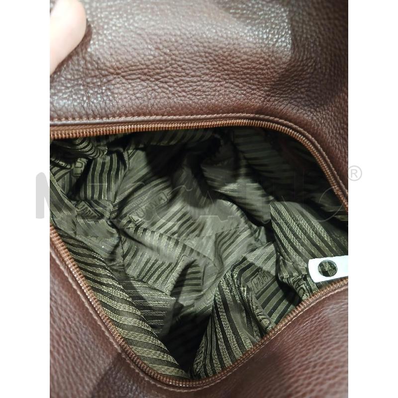 BORSA DONNA VINTAGE LUANA PELLE MARRONE | Mercatino dell'Usato Salerno fratte 4