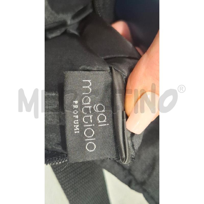 BORSELLO UOMO GAI MATTIOLO PROFUMI NERO IN TESSUTO | Mercatino dell'Usato Salerno fratte 3
