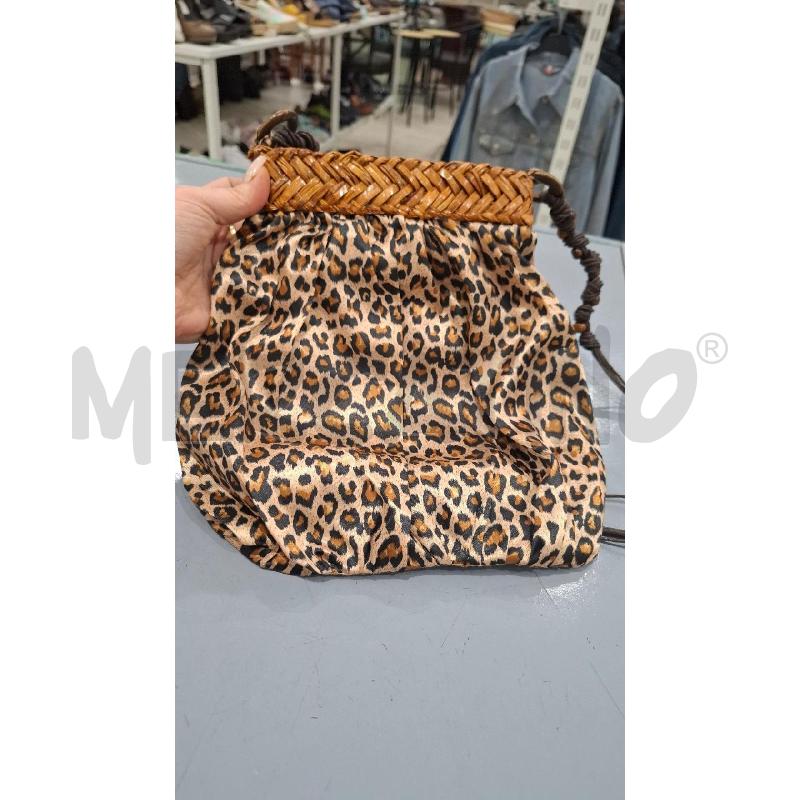 BORSETTA DONNA CAPPELLI STILE ANIMALIER | Mercatino dell'Usato Salerno fratte 3
