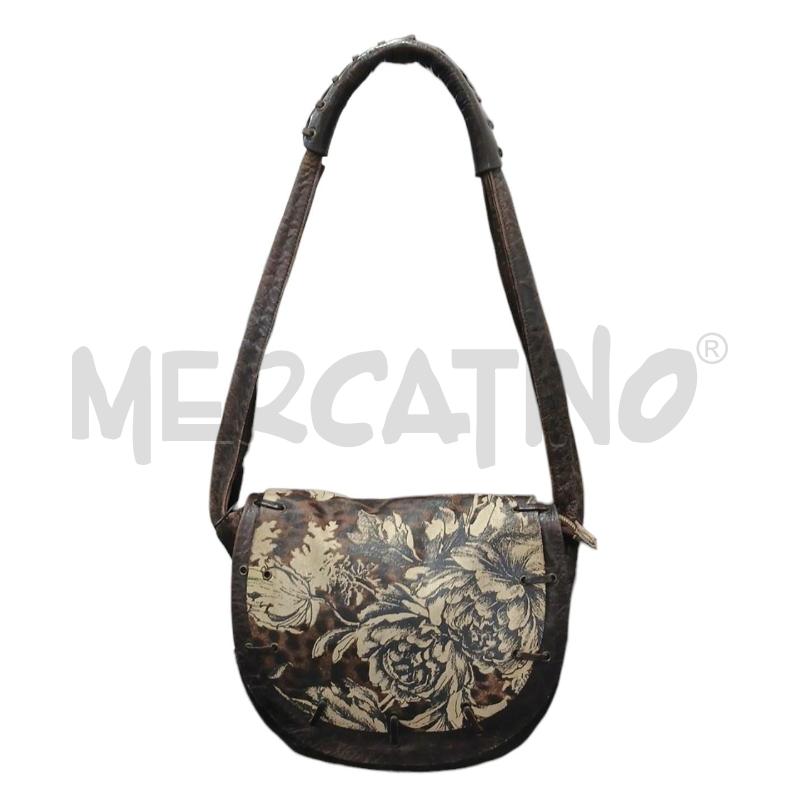 BORSETTA DONNA CAVALLI PELLE CHIUSURA FANT. FLOREALE DA RIV. | Mercatino dell'Usato Salerno fratte 1
