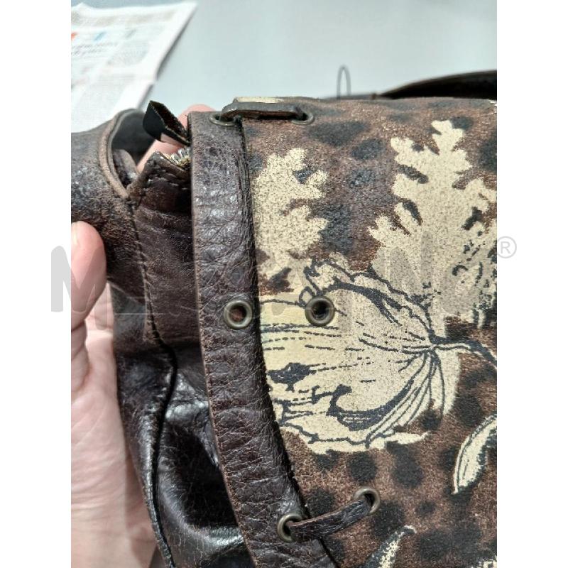 BORSETTA DONNA CAVALLI PELLE CHIUSURA FANT. FLOREALE DA RIV. | Mercatino dell'Usato Salerno fratte 5