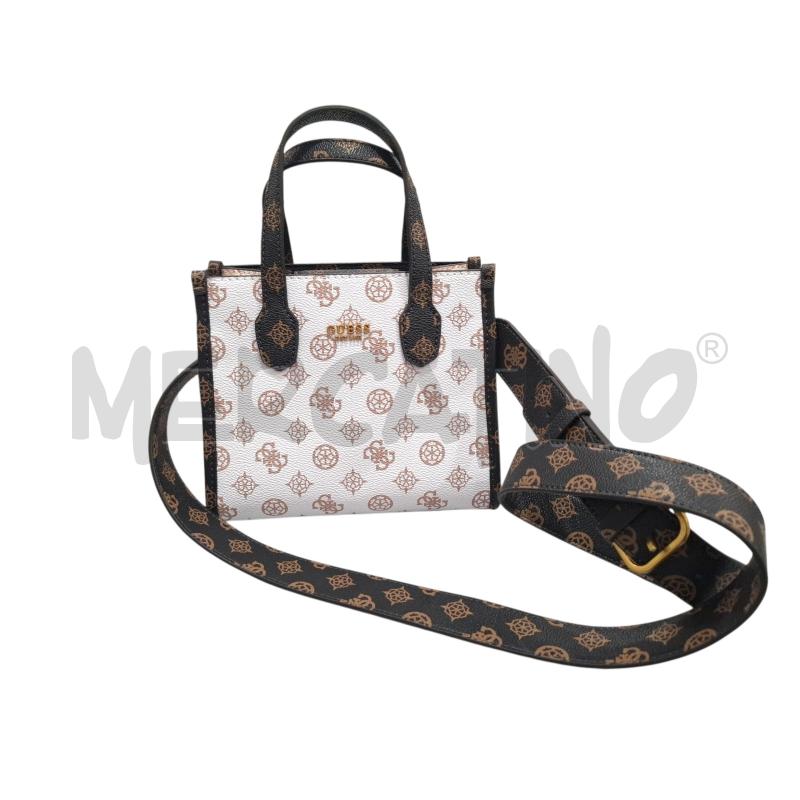 BORSETTA DONNA GUESS SILVANA MINI TOTE  | Mercatino dell'Usato Salerno fratte 1