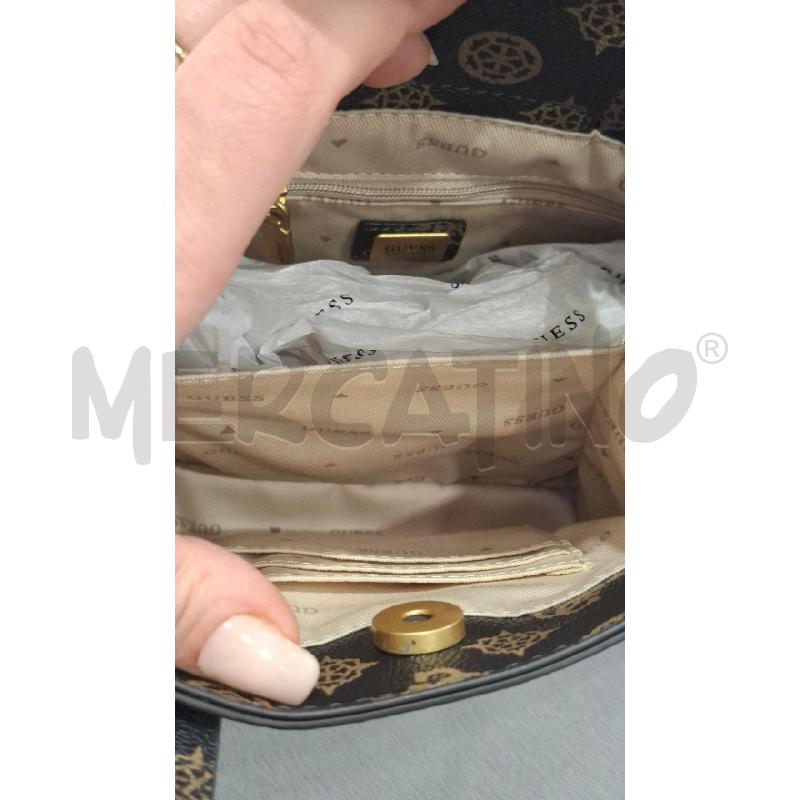 BORSETTA DONNA GUESS SILVANA MINI TOTE  | Mercatino dell'Usato Salerno fratte 4