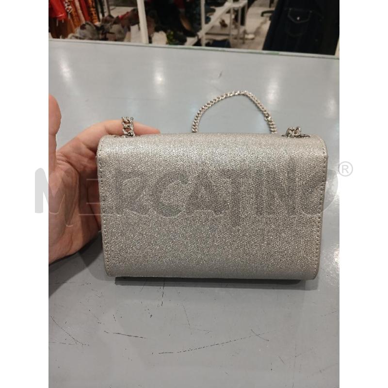 BORSETTA DONNA MARIO VALENTINO ARGENTATA BRILLANTINATA | Mercatino dell'Usato Salerno fratte 3