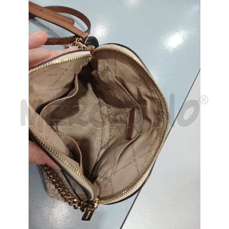 BORSETTA DONNA MICHAEL KORS BEIGE | Mercatino dell'Usato Salerno fratte 4