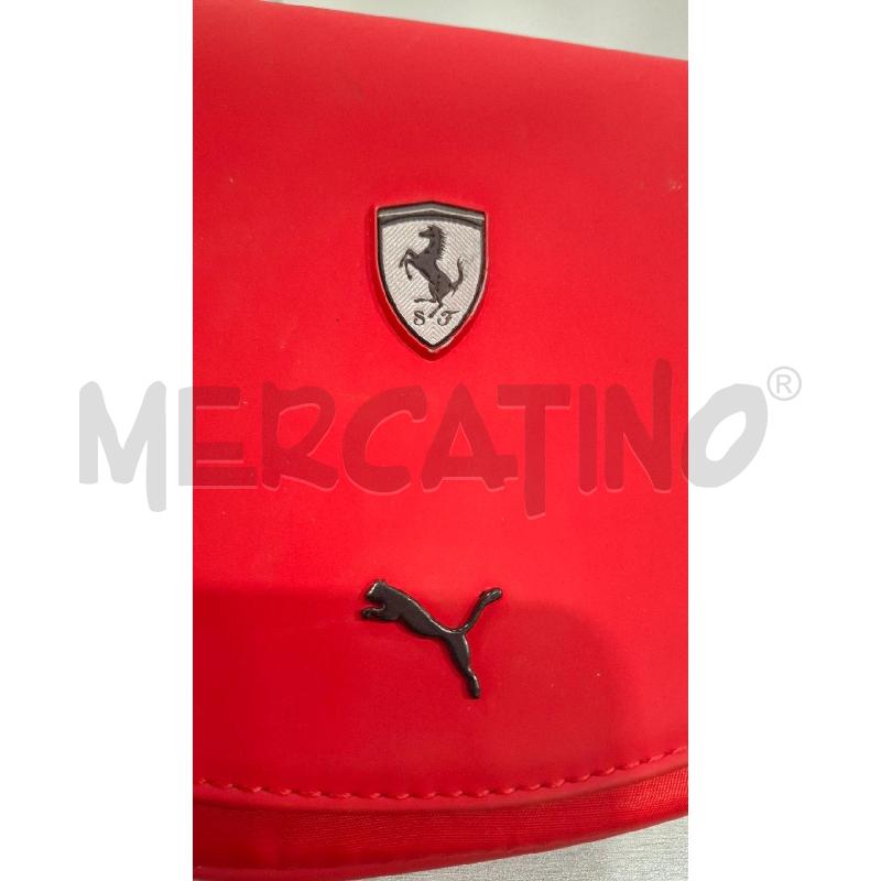 BORSETTA DONNA PUMA COLLABORAZIONE CON SCUDERIA FERRARI | Mercatino dell'Usato Salerno fratte 5