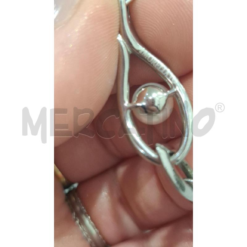 BRACCIALE MORELLATO ACCIAIO CON PERLA COLTIVATA  | Mercatino dell'Usato Salerno fratte 3