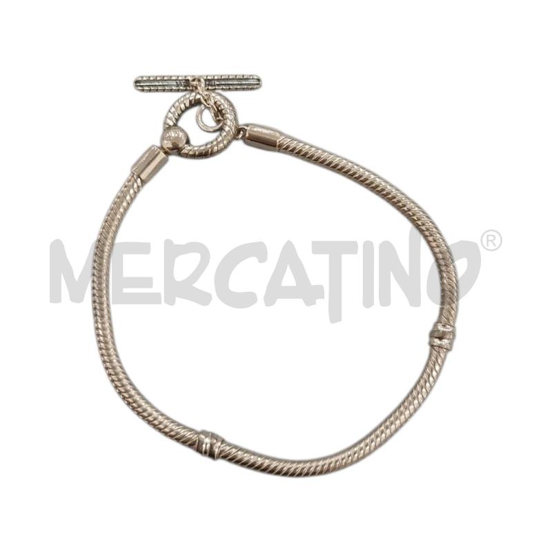 BRACCIALE PANDORA MOMENTS T-BAR SNAKE | Mercatino dell'Usato Salerno fratte 1