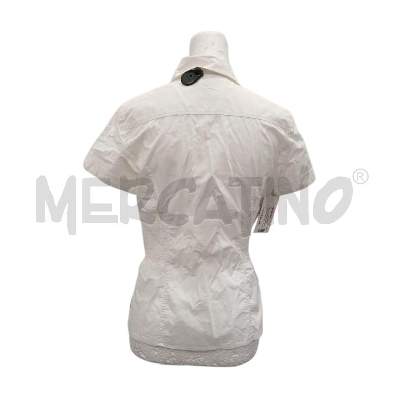 CAMICIA DONNA ARMANI JEANS BIANCA COTONE | Mercatino dell'Usato Salerno fratte 2