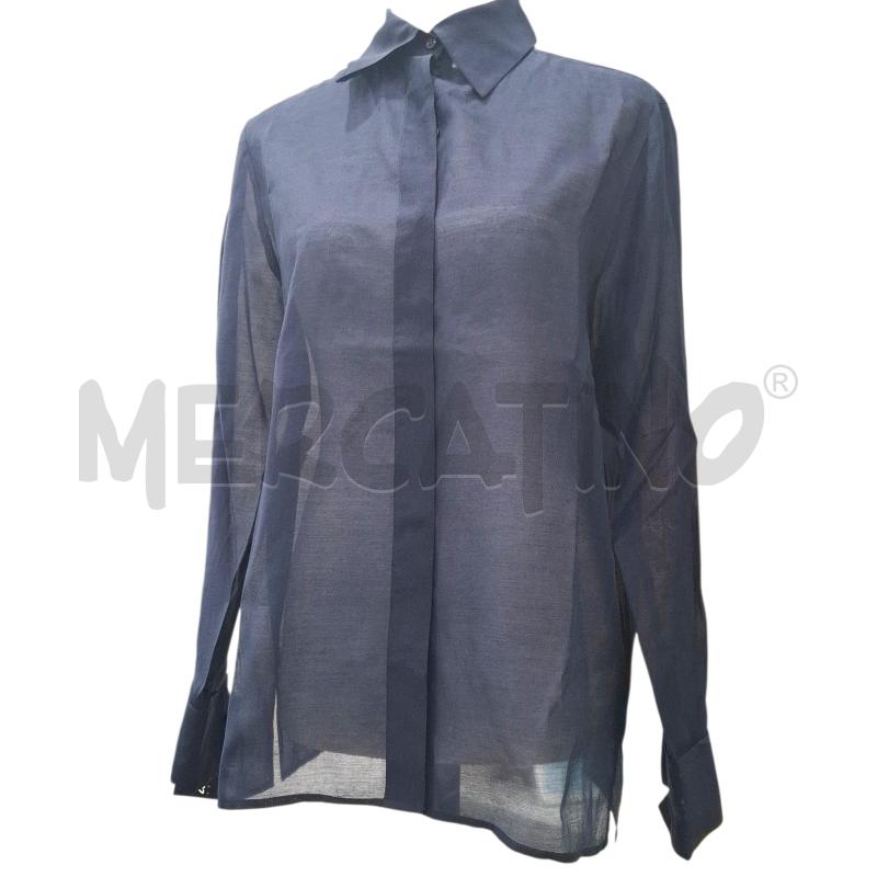 CAMICIA DONNA BLANCA VITA BLU NAVY TG.42 | Mercatino dell'Usato Salerno fratte 1