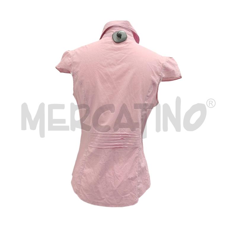 CAMICIA DONNA CACHE ROSA A GIROMANICA 100X100 COTONE | Mercatino dell'Usato Salerno fratte 2