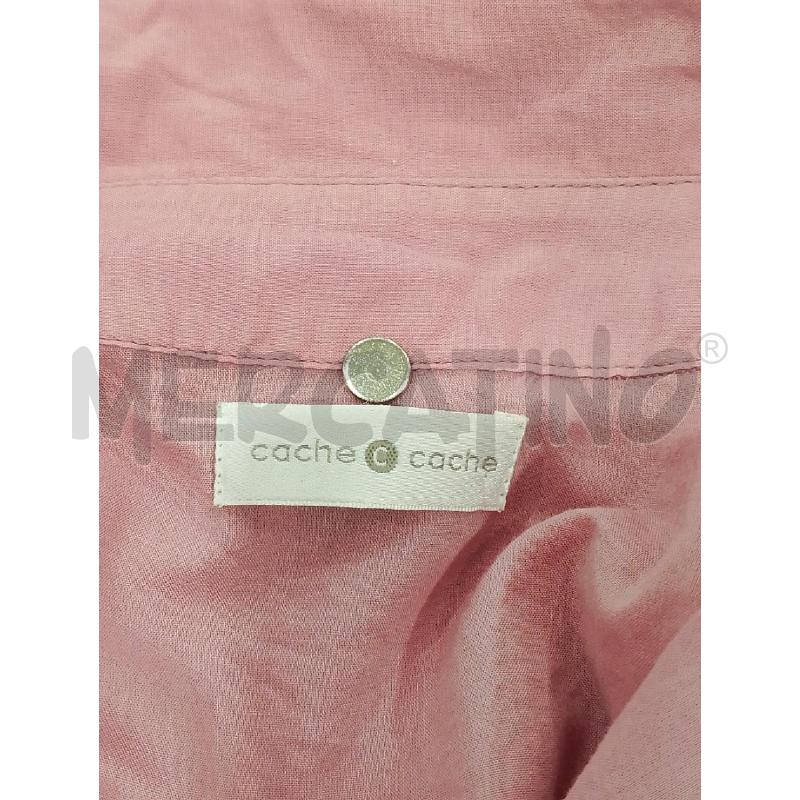 CAMICIA DONNA CACHE ROSA A GIROMANICA 100X100 COTONE | Mercatino dell'Usato Salerno fratte 3