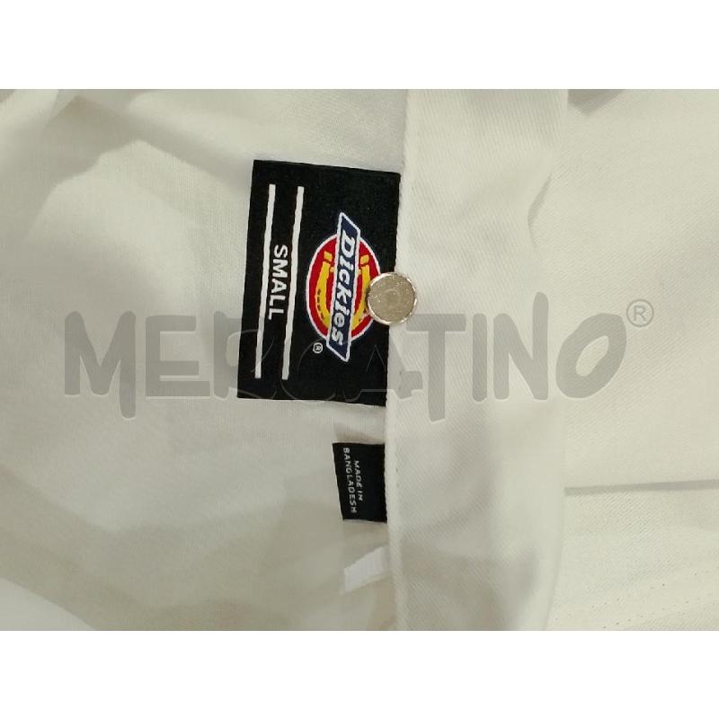 CAMICIA DONNA DICKIES BIANCA MOD. CORTO | Mercatino dell'Usato Salerno fratte 3