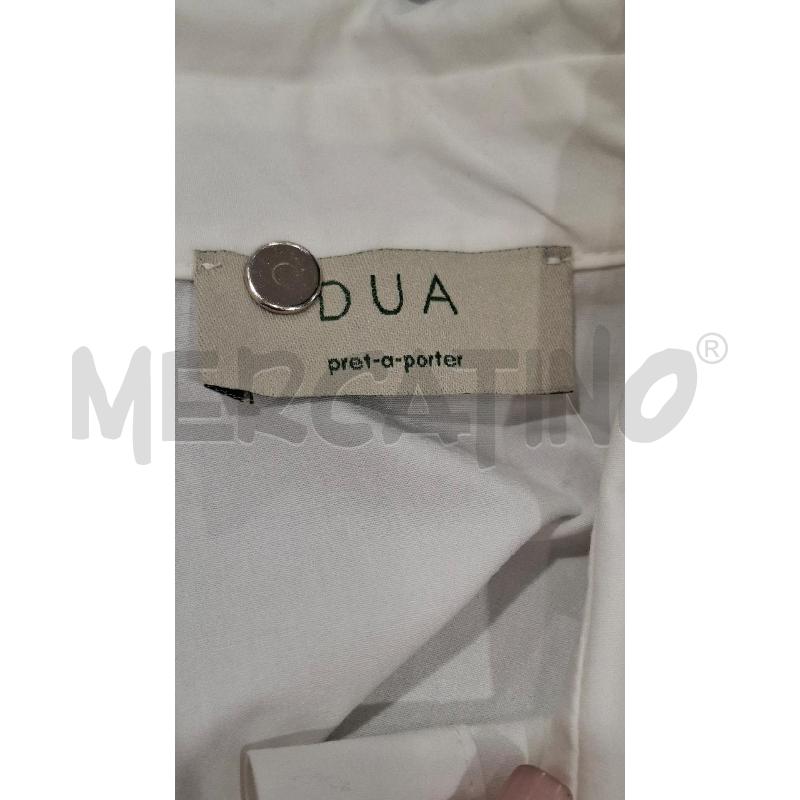 CAMICIA DONNA DUA PRETA A PORTER BIANCA FANT COLOR SENAPE 100X100 COTONE | Mercatino dell'Usato Salerno fratte 3