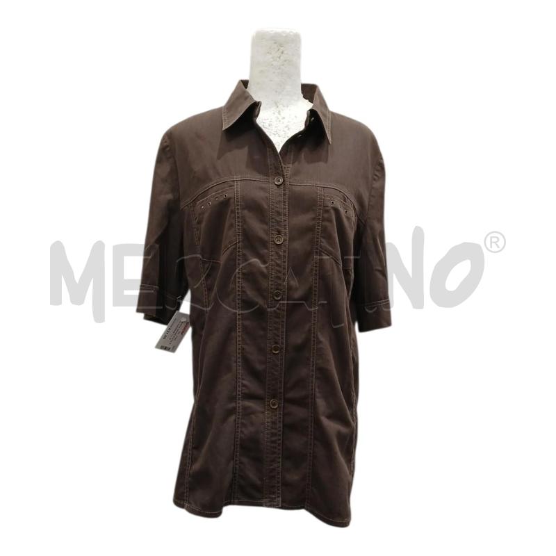 CAMICIA DONNA ELENA MIRO MARRONE | Mercatino dell'Usato Salerno fratte 1