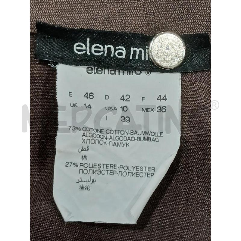 CAMICIA DONNA ELENA MIRO MARRONE | Mercatino dell'Usato Salerno fratte 3