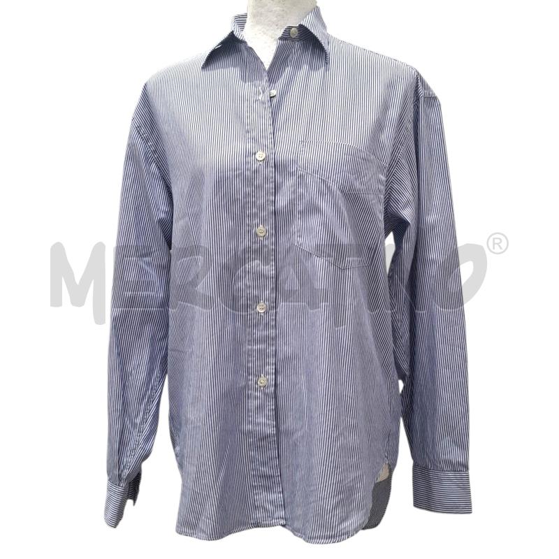 CAMICIA DONNA FLY 3 RIGHE BLU BIANCHE | Mercatino dell'Usato Salerno fratte 1