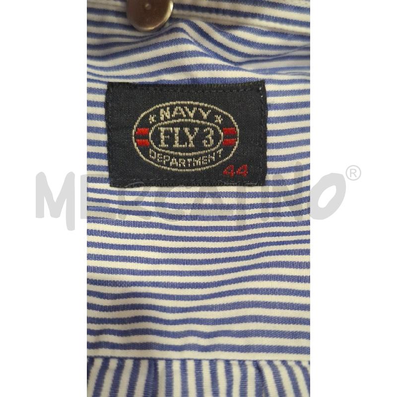 CAMICIA DONNA FLY 3 RIGHE BLU BIANCHE | Mercatino dell'Usato Salerno fratte 3
