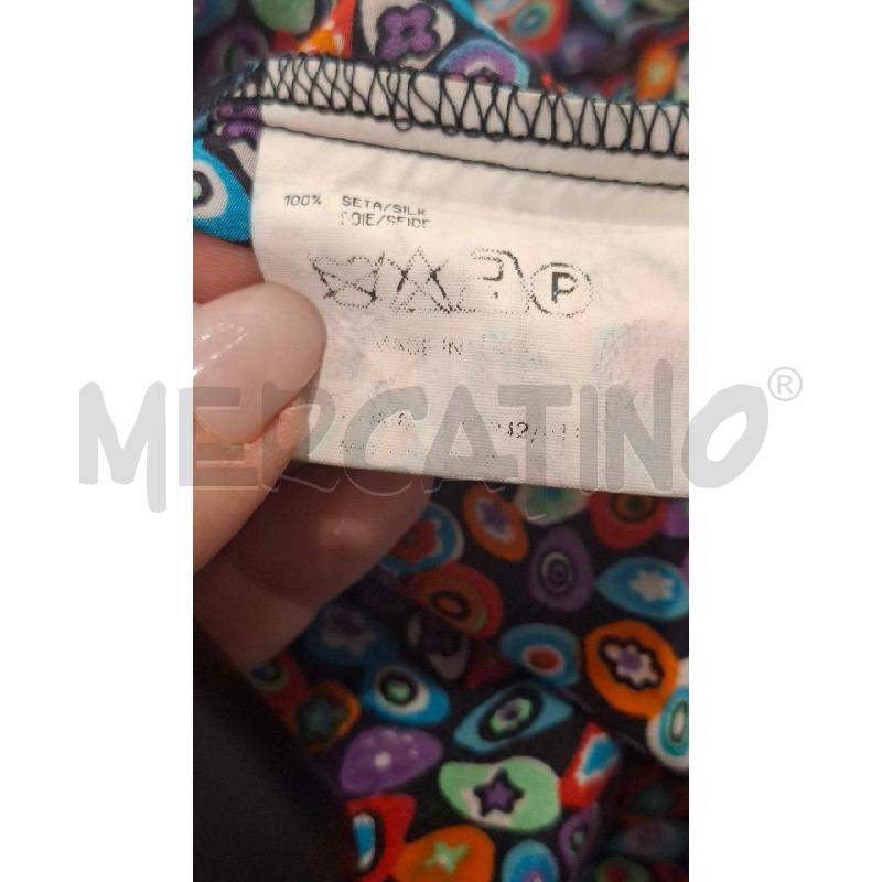 CAMICIA DONNA MULTICOLOR 100X100 SETA | Mercatino dell'Usato Salerno fratte 3