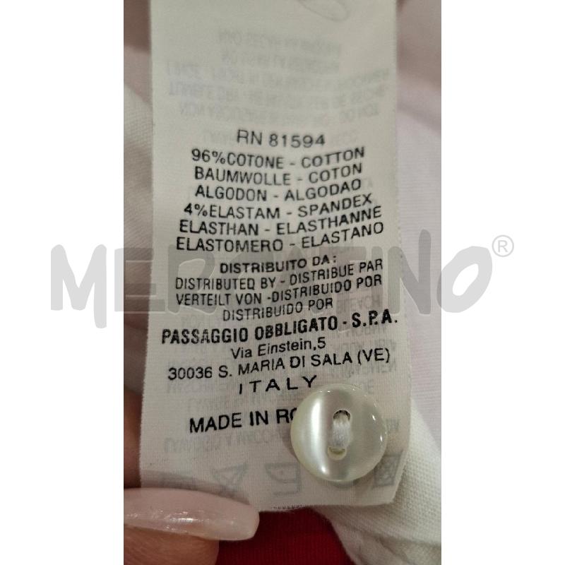 CAMICIA DONNA NARA CAMICIE BIANCA COTONE | Mercatino dell'Usato Salerno fratte 4