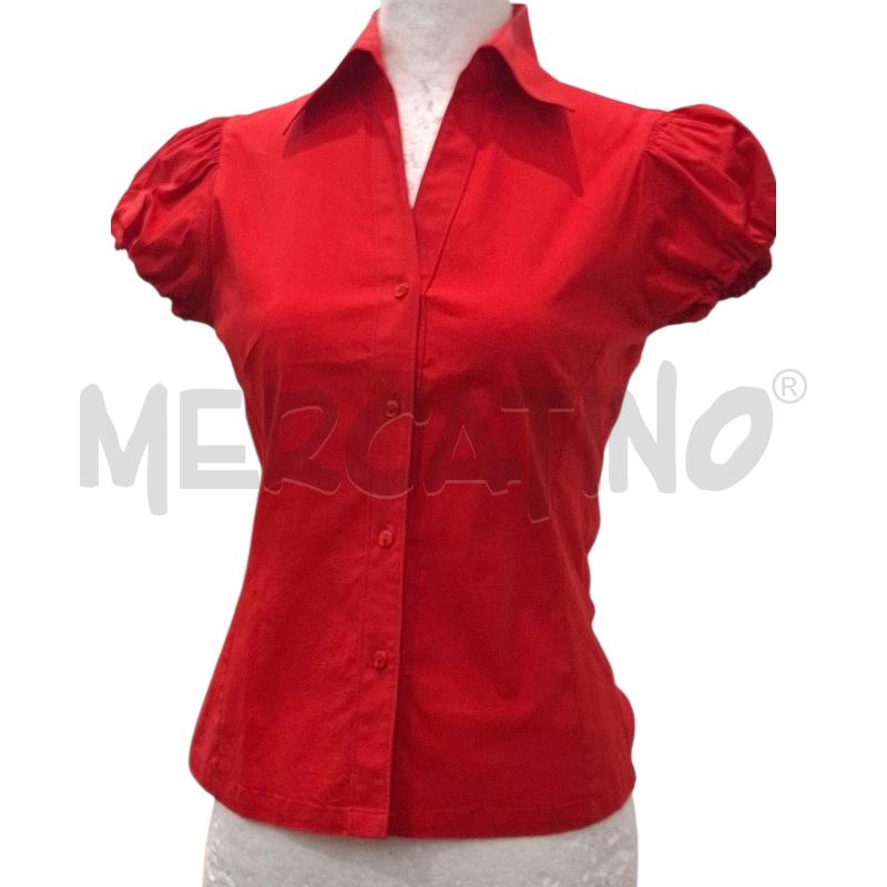 CAMICIA DONNA NARA CAMICIE ROSSA COTONE | Mercatino dell'Usato Salerno fratte 1