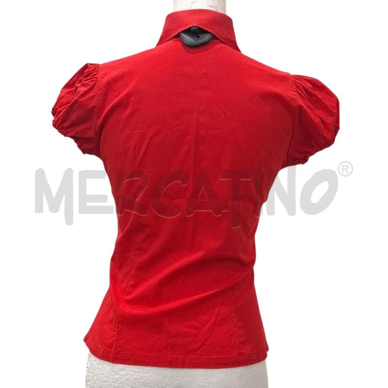 CAMICIA DONNA NARA CAMICIE ROSSA COTONE | Mercatino dell'Usato Salerno fratte 2