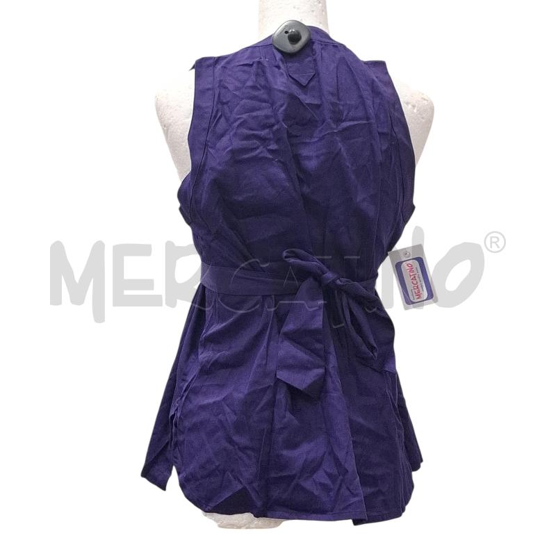 CAMICIA DONNA PIRELLI VIOLA A GIROMANICA COTONE | Mercatino dell'Usato Salerno fratte 2