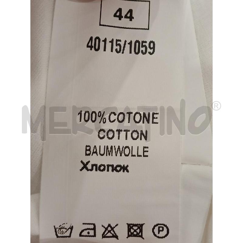 CAMICIA DONNA REBEKA ROSS COTONE BIANCA CART. | Mercatino dell'Usato Salerno fratte 4