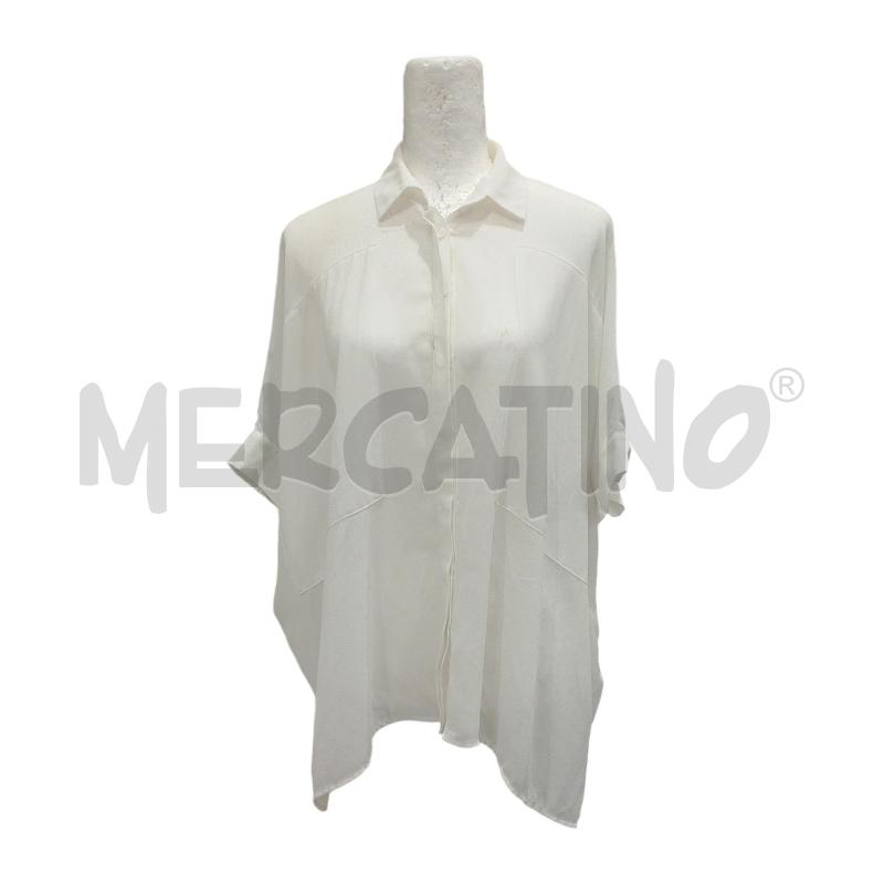 CAMICIA DONNA SILVIAN HEACH BIANCA TRASP. 1 | Mercatino dell'Usato Salerno fratte 1