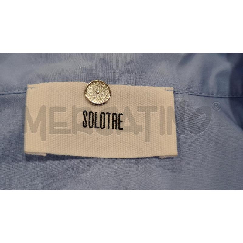CAMICIA DONNA SOLOTRE CELESTE COTONE MOD. OVER | Mercatino dell'Usato Salerno fratte 3