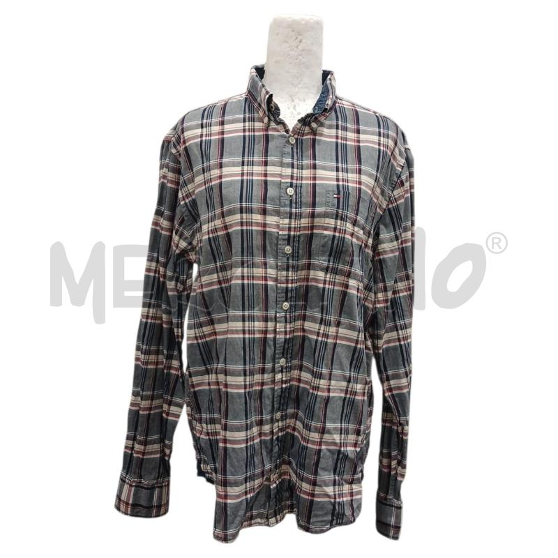 CAMICIA DONNA TOMMY HILFIGER QUADRI BLU TG L | Mercatino dell'Usato Salerno fratte 1