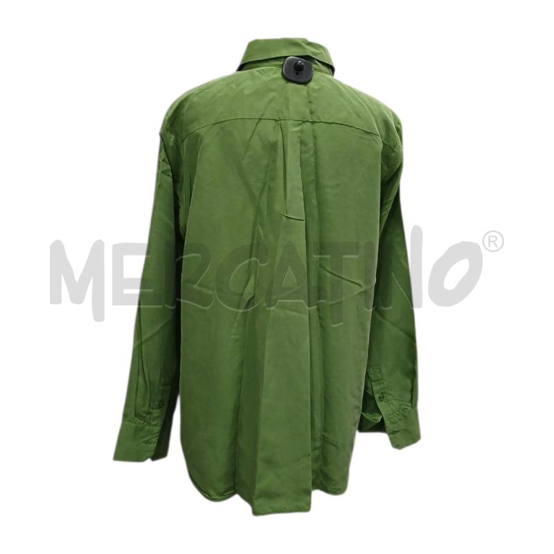 CAMICIA DONNA WEEKEND MAX MARA VERDE 100X100 SETA | Mercatino dell'Usato Salerno fratte 2