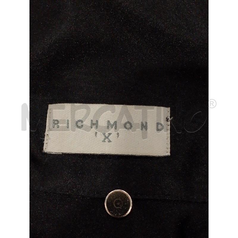 CAMICIA U/D RICHMOND X NERA DAMASCATA TG 50 | Mercatino dell'Usato Salerno fratte 3