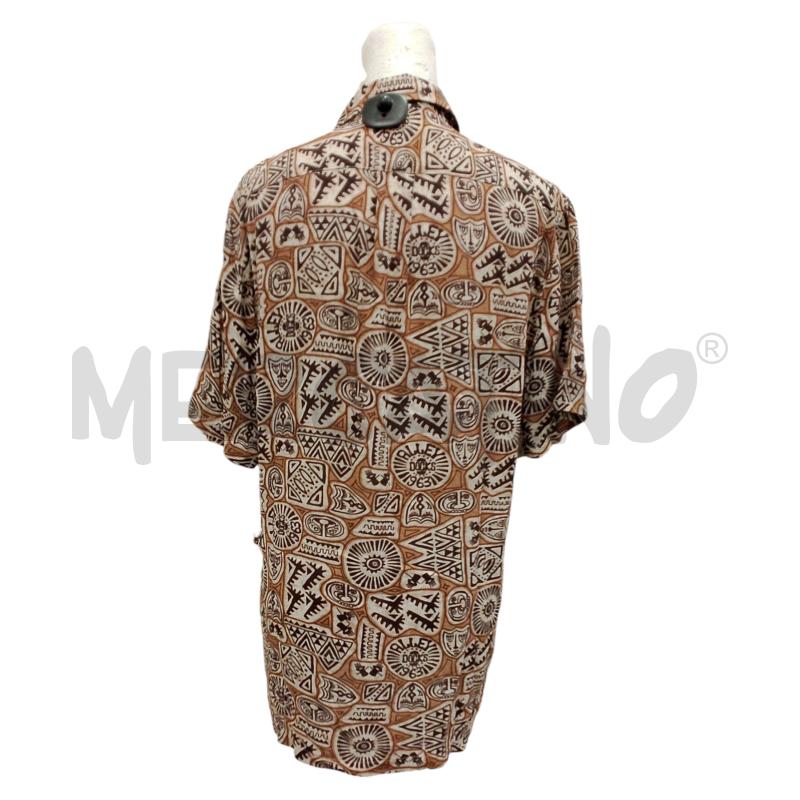 CAMICIA UOMO ALLEY DOCKS 963 FANT. AFRO GEOMETRICA | Mercatino dell'Usato Salerno fratte 2