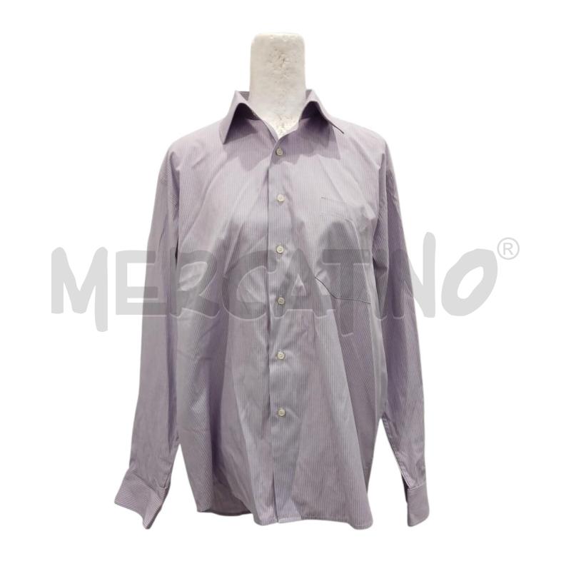 CAMICIA UOMO ATTORE RIGHE LILLA BIANCHE | Mercatino dell'Usato Salerno fratte 1