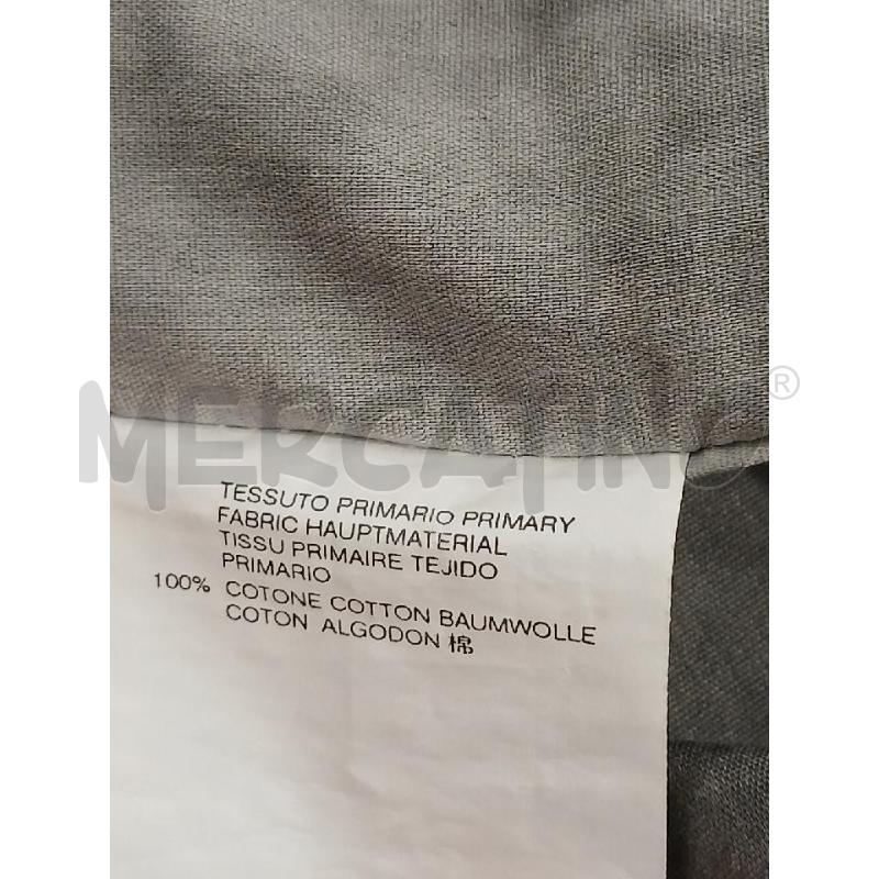 CAMICIA UOMO DSQUARED2 GRIGIA SFUM. 100X100 COTONE TG.M | Mercatino dell'Usato Salerno fratte 4