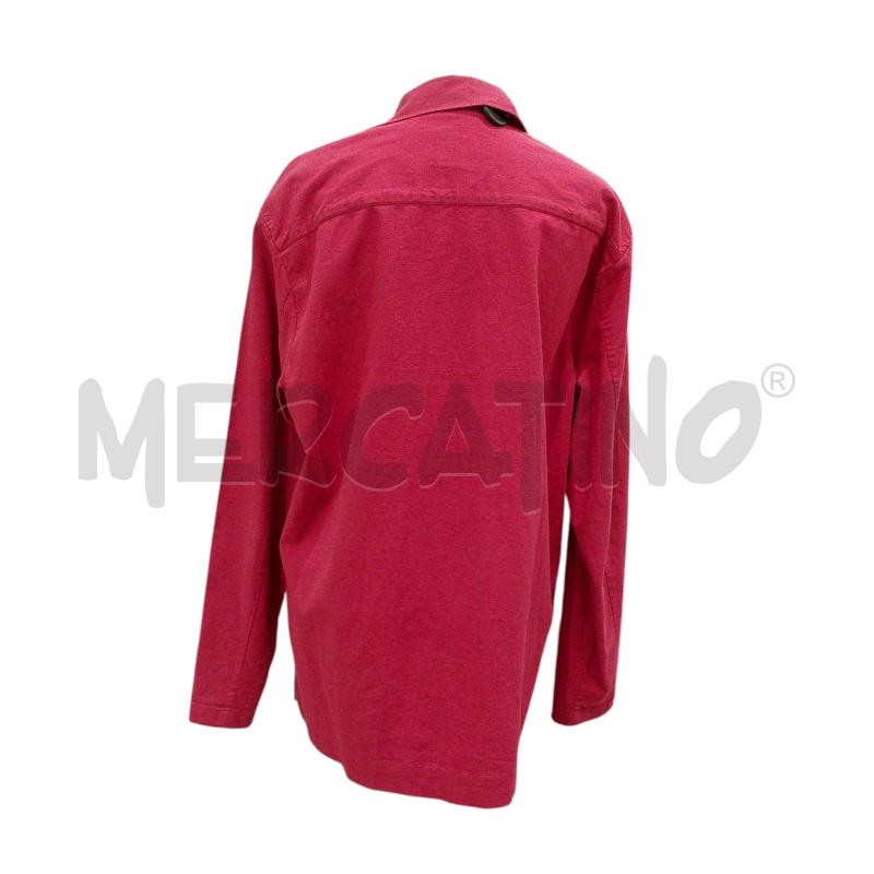CAMICIA UOMO MEYBA 1948 ROSSA MISTO COTONE E LINO | Mercatino dell'Usato Salerno fratte 2