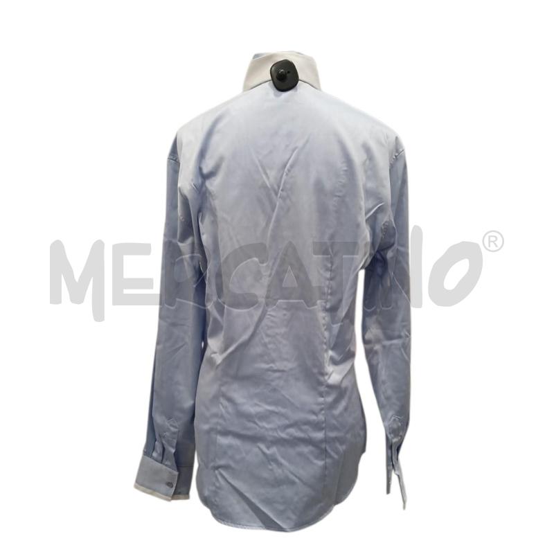CAMICIA UOMO NARA CAMICIE CELESTE COLLO BIANCO | Mercatino dell'Usato Salerno fratte 2
