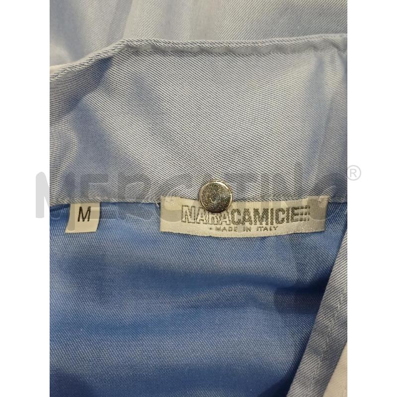 CAMICIA UOMO NARA CAMICIE CELESTE COLLO BIANCO | Mercatino dell'Usato Salerno fratte 3