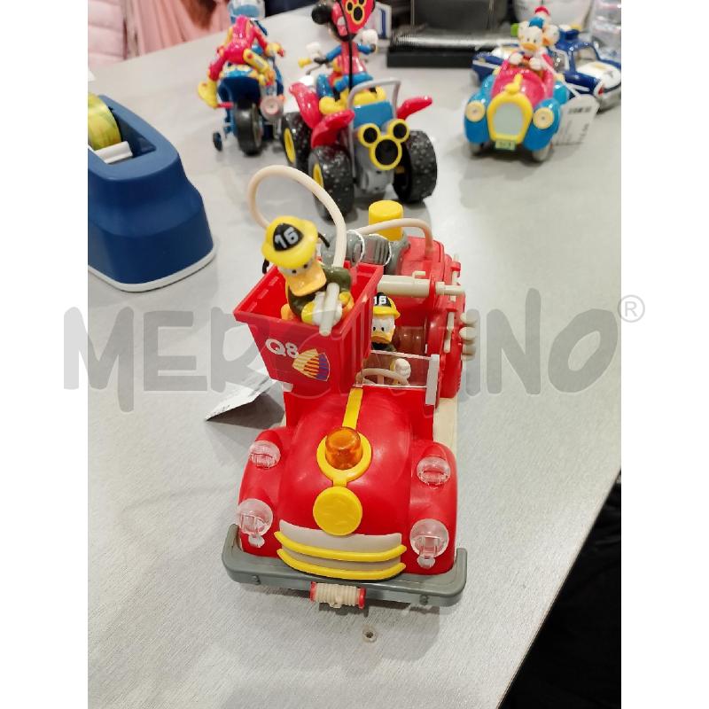 CAMIO POMPIERI PAPERINO PAPEROGA Q8 GADGET PUBBLICITARIO DISNEY MODELLINO  | Mercatino dell'Usato Salerno fratte 2
