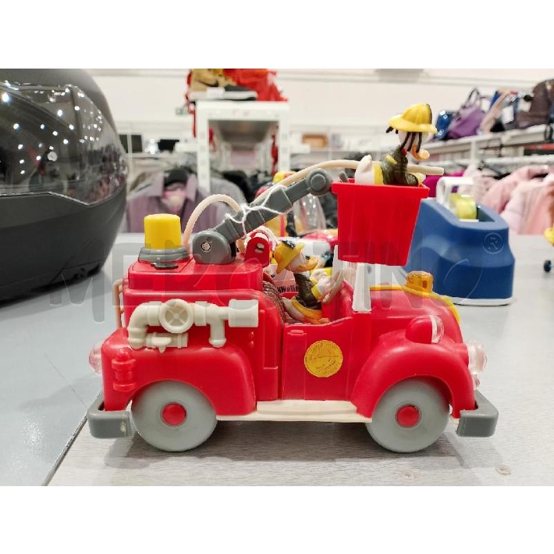 CAMIO POMPIERI PAPERINO PAPEROGA Q8 GADGET PUBBLICITARIO DISNEY MODELLINO  | Mercatino dell'Usato Salerno fratte 4