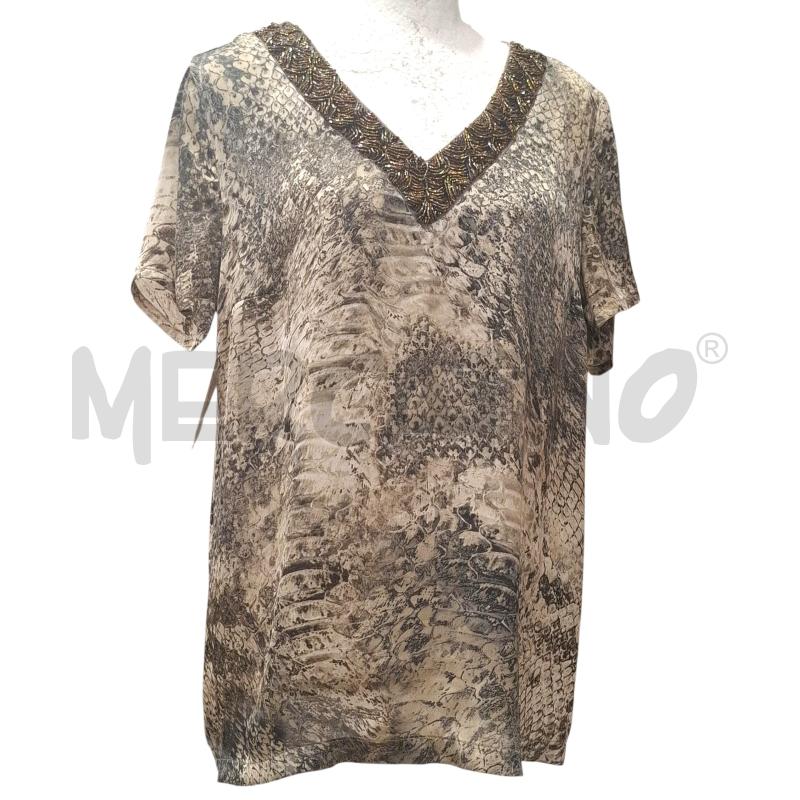 CANOTTA DONNA ALBA MODA STILE PITONATO TG.40 | Mercatino dell'Usato Salerno fratte 1