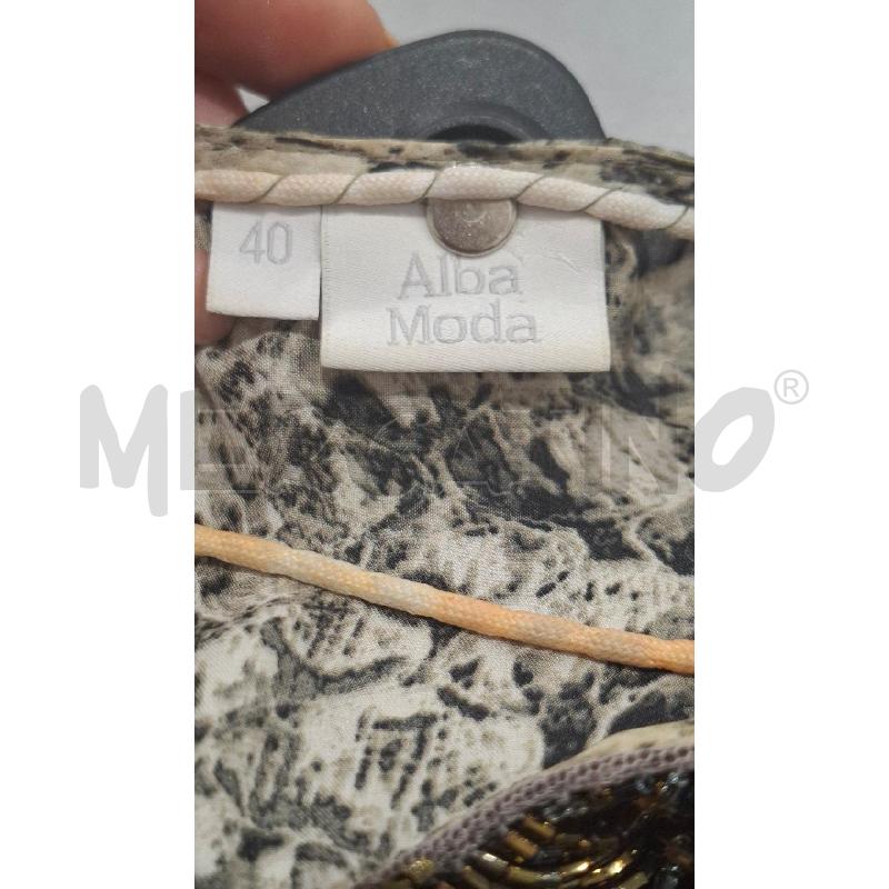 CANOTTA DONNA ALBA MODA STILE PITONATO TG.40 | Mercatino dell'Usato Salerno fratte 3