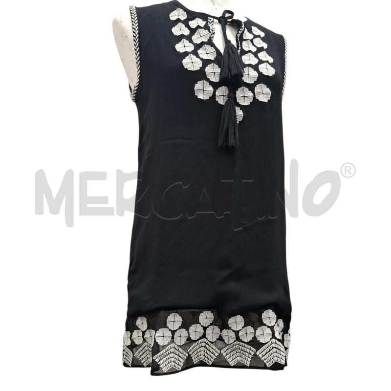 CANOTTA DONNA CAVALLI CLASS NERA FANT. BIANCA | Mercatino dell'Usato Salerno fratte 1