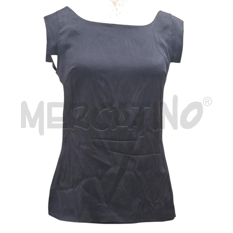 CANOTTA DONNA ETRO BLU NAVY SETA 95X100 | Mercatino dell'Usato Salerno fratte 1